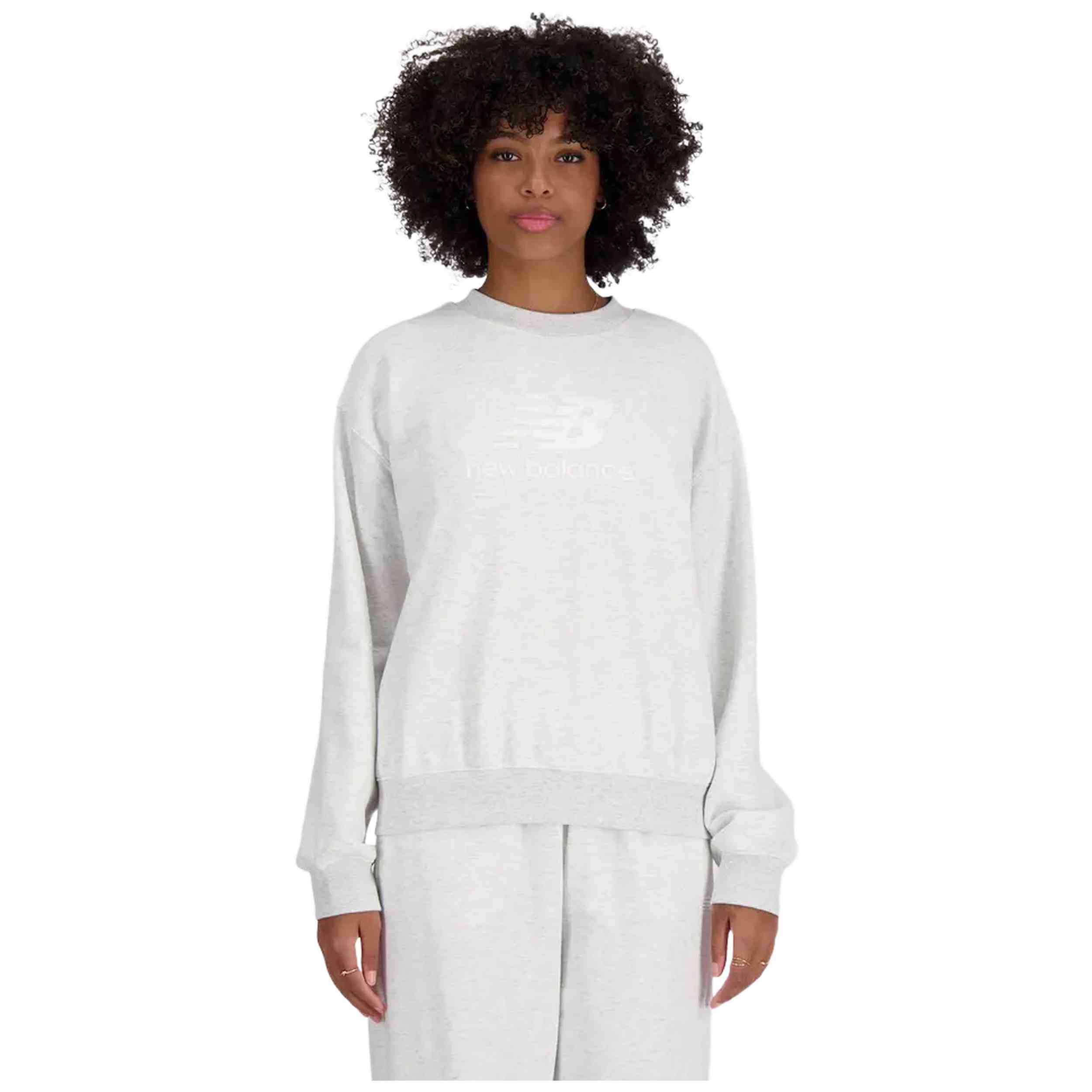 Sudaderas Sin Capucha New Balance modelo WT41503AHH para Mujer en color Blanco