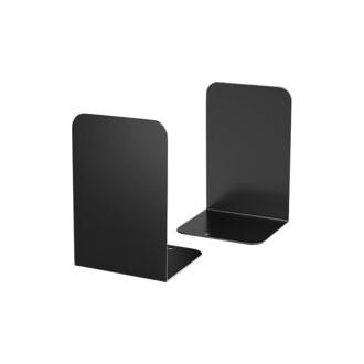 CA Sujetalibros de metal negro para libros pesados (2 unidades, 13,5 x 19,8 x 10 cm)
