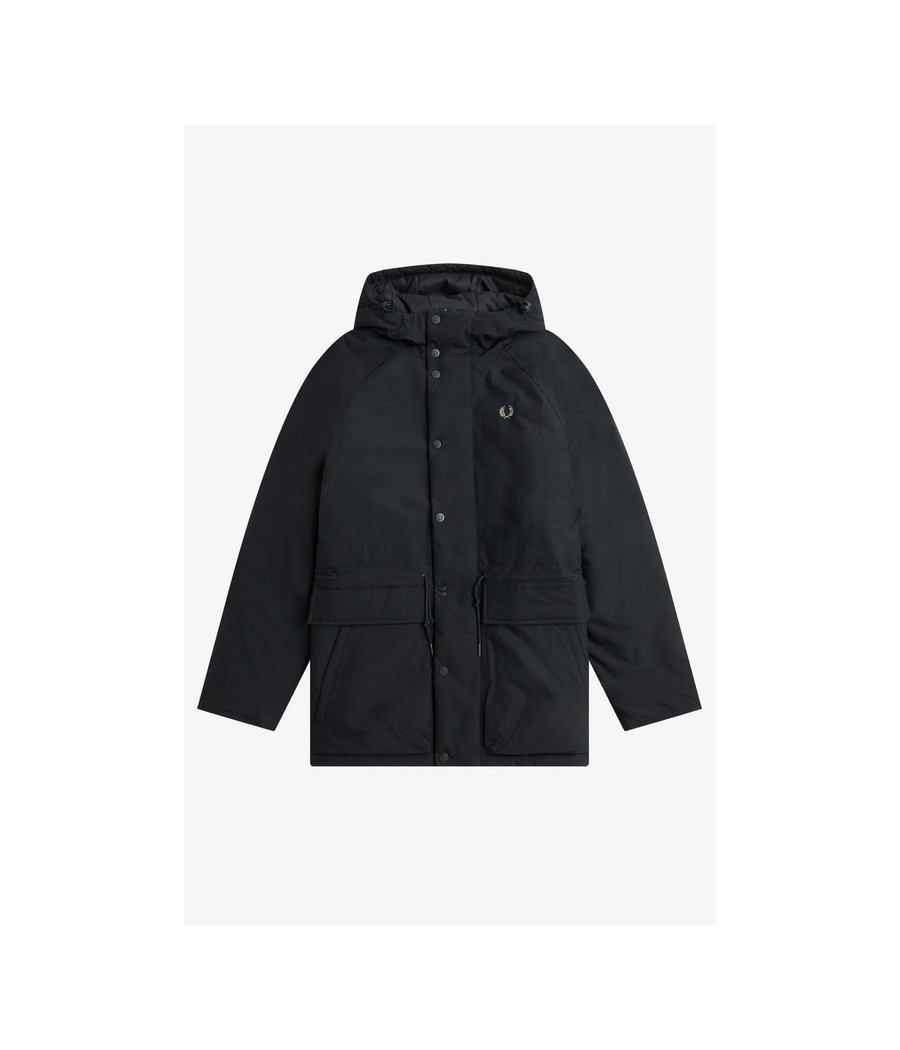 FRED PERRY-CHAQUETA FULLZIP HOMBRES HAT JACKET & SURGE HOME AI2023 CHAQUETA DE HOMBRES/Abrigo