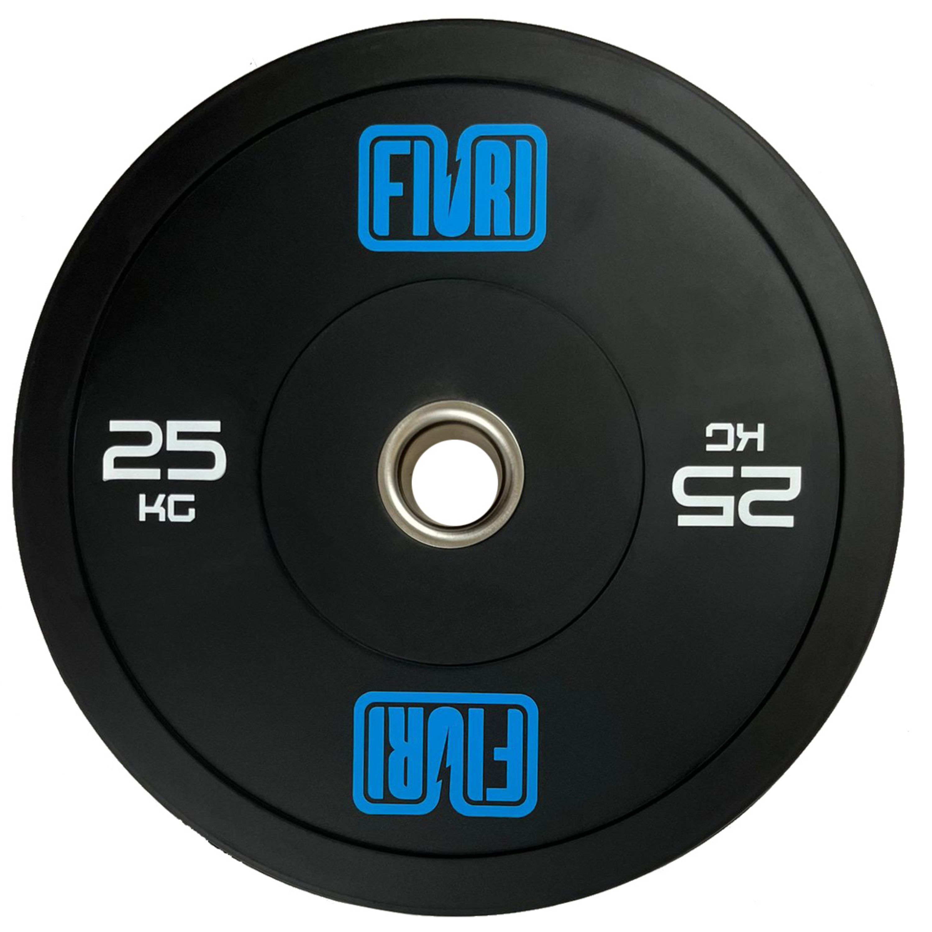 Discos Olímpicos Recubiertos de Caucho, 5 a 25 kg, FIURI  Entrenamiento de Fuerza, Crossfit, Material Gimnasio, Gym
