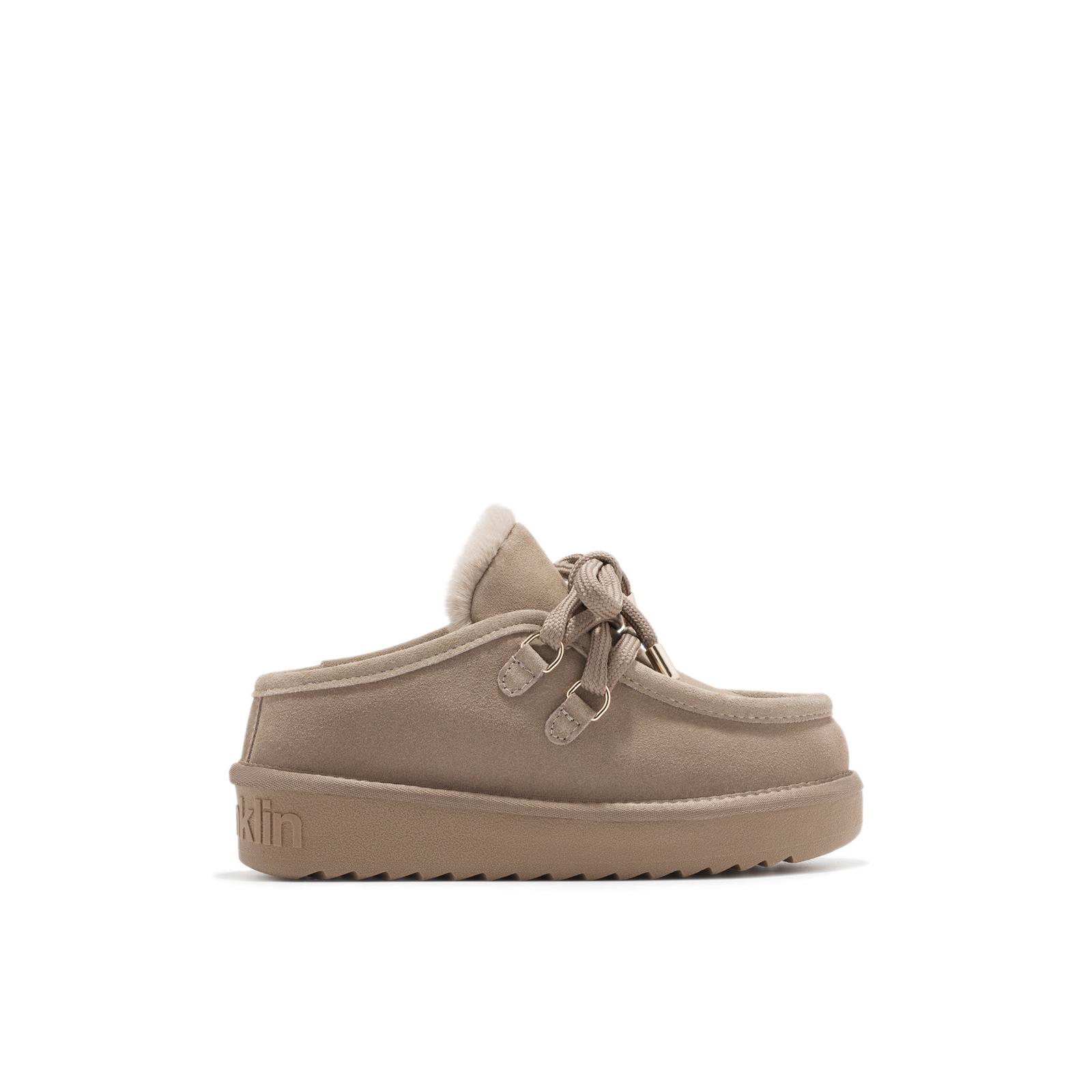 D.Franklin Botas Australianas de Mujer Nordic Lite GNO  Camel  - Botas para Mujer - Moda casual Mujer