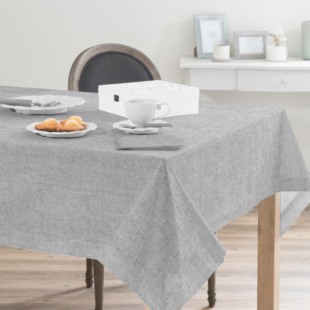 SABANALIA - Mantel de tela antimanchas Elisa: Elegancia, Durabilidad y Practicidad para tu Mesa (Disponible en varias medidas y colores)