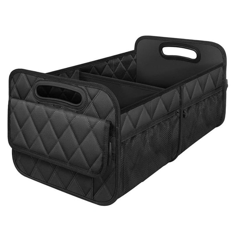 CA Organizador de maletero y Espacio de almacenamiento, Polyester impermeable de 50 L para Coche, SUV y minivan.