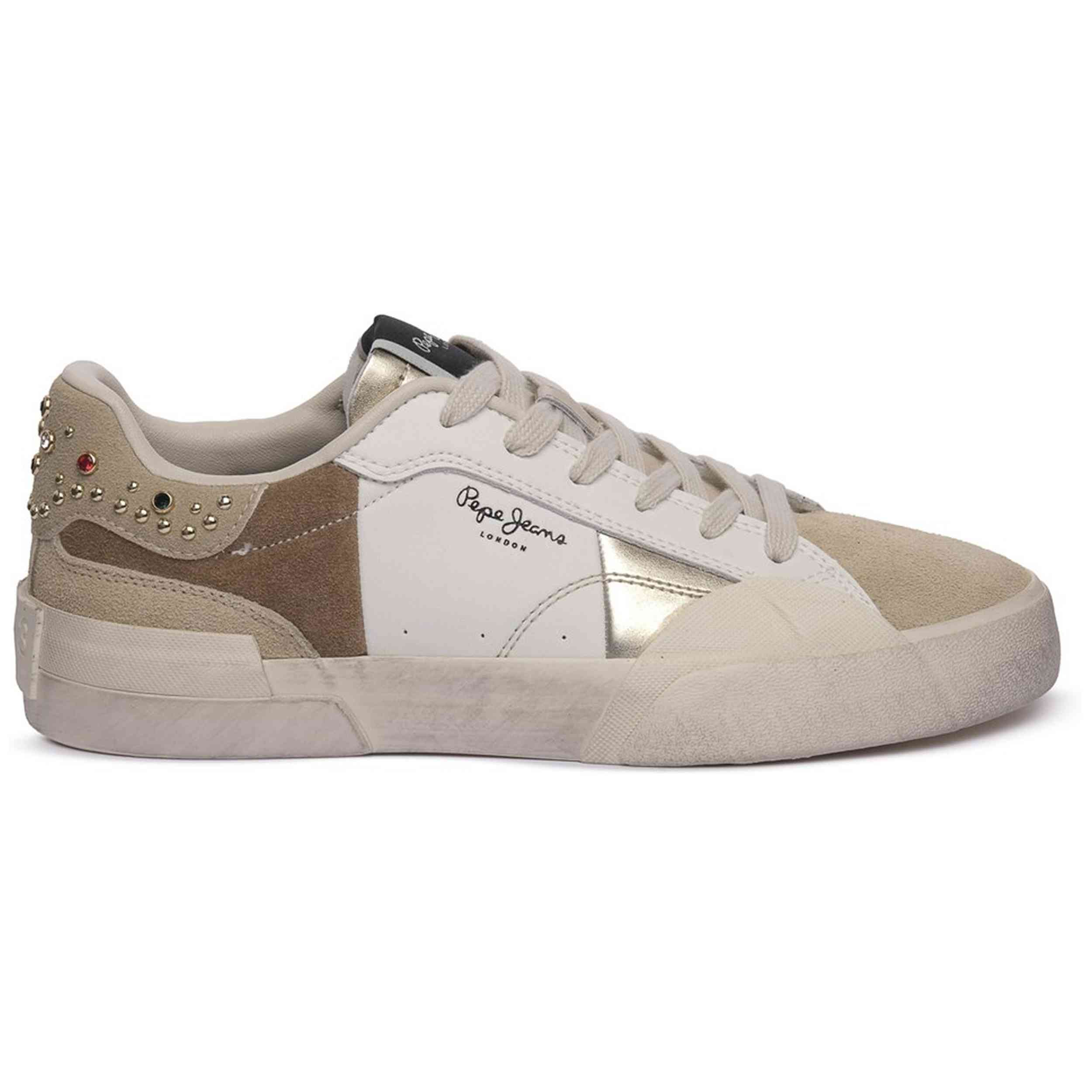Zapatillas Pepe Jeans para Mujer en color Beige