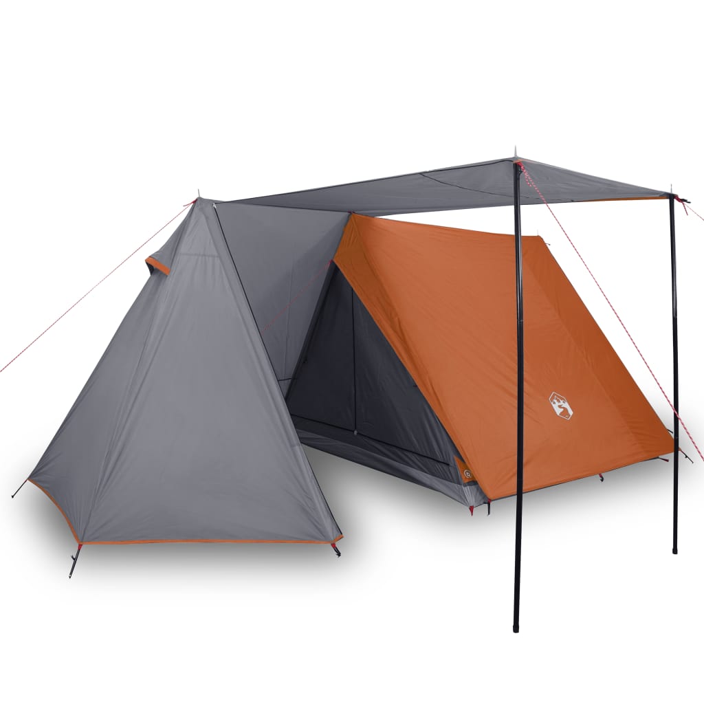 vidaXL Tienda de Campaña para 3 Personas Impermeable Toldo Camping Carpa Color Azul,  Gris y naranja,  Verde y mas