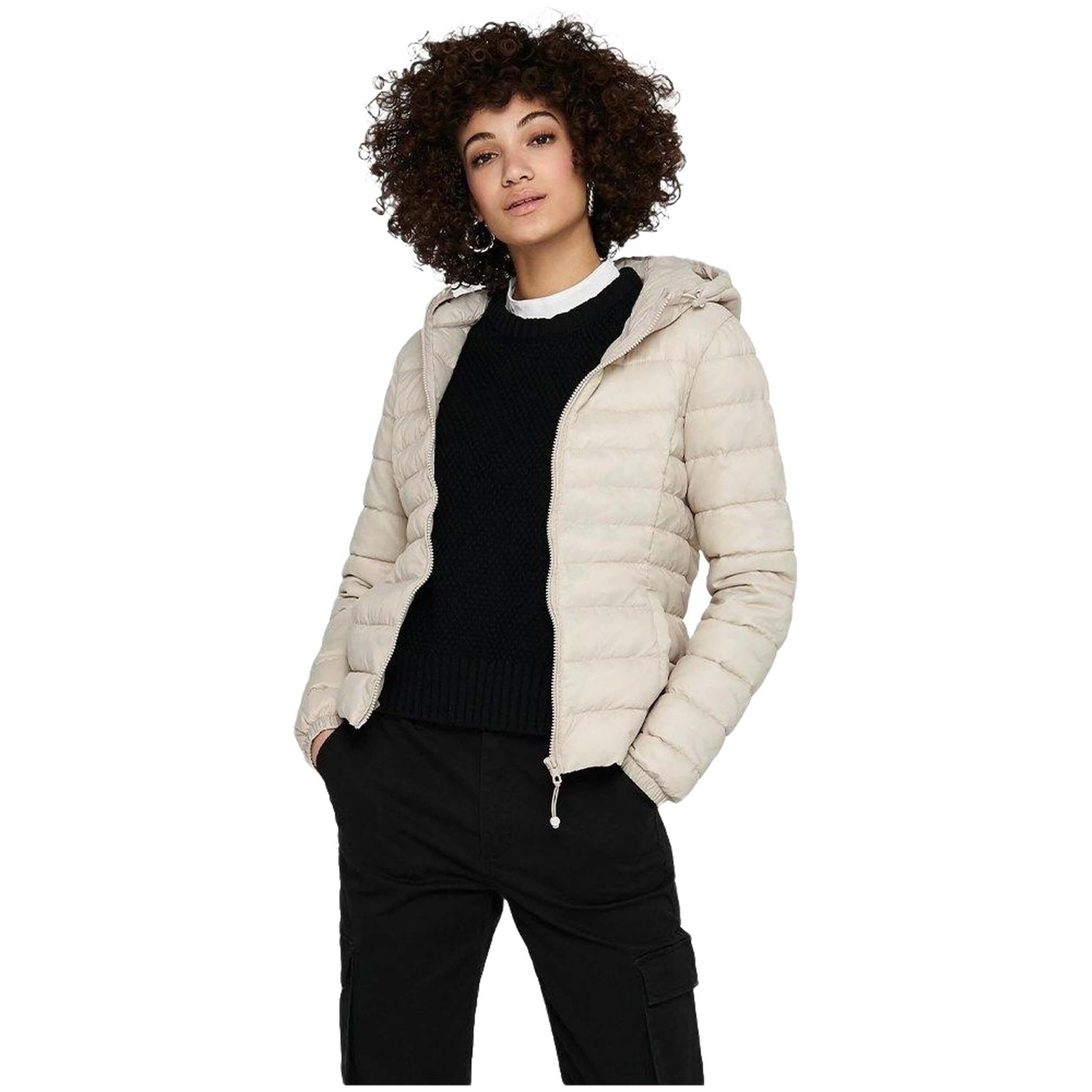 Chaquetas Y Abrigos marca Only modelo 15156569-Beig para mujer en color beig
