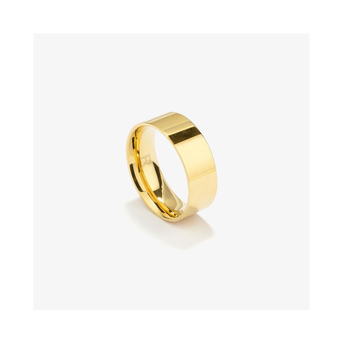 Radiant Anillo Hombre Anillo Hombre Shine & Matt Dorado De Acero Dorado Talla Europea 62,00 Talla España 22,00 Rh000031