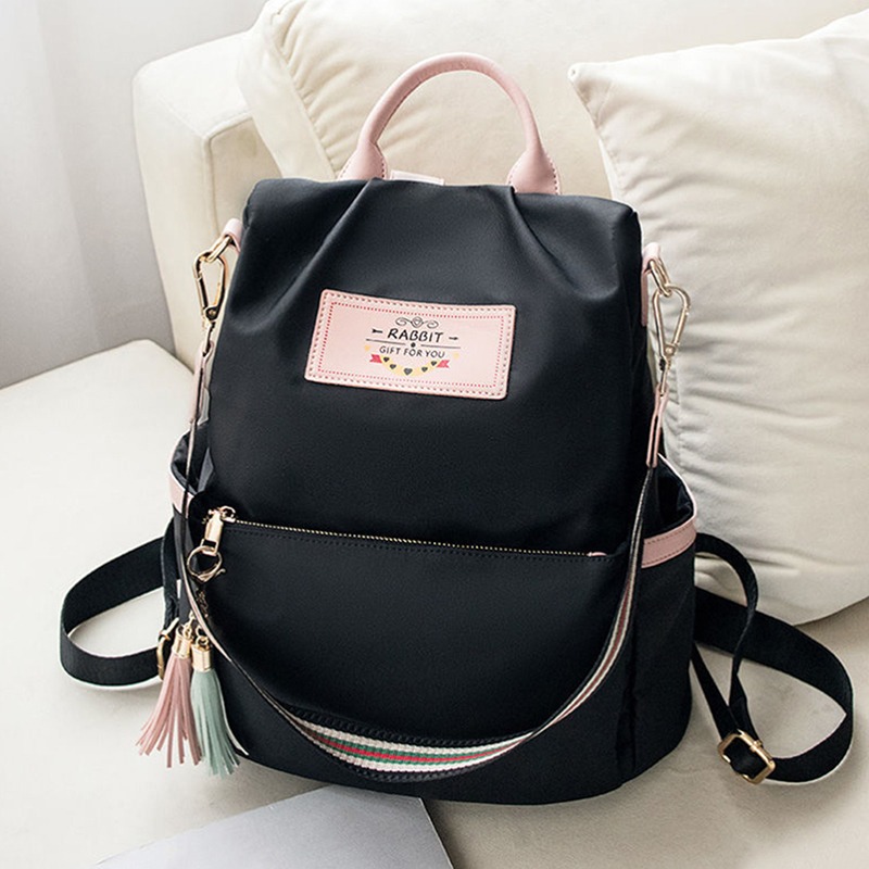 TK Nueva Mochila De Hombro Para Mujer De Alta Calidad Gran Capacidad De Oxford Saco De Mano Color Túnel Mochila De Mujer