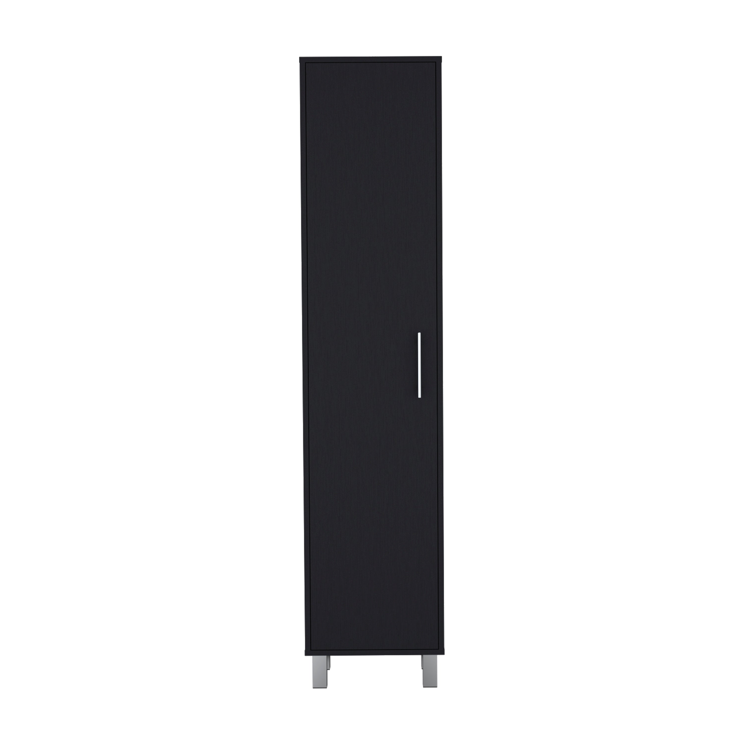 Armario multiusos Laska de 180 cm, wengué