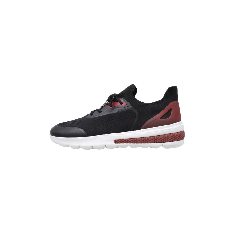Geox U SPHERICA ACTIF A Deportivas Planas Hombre Negro