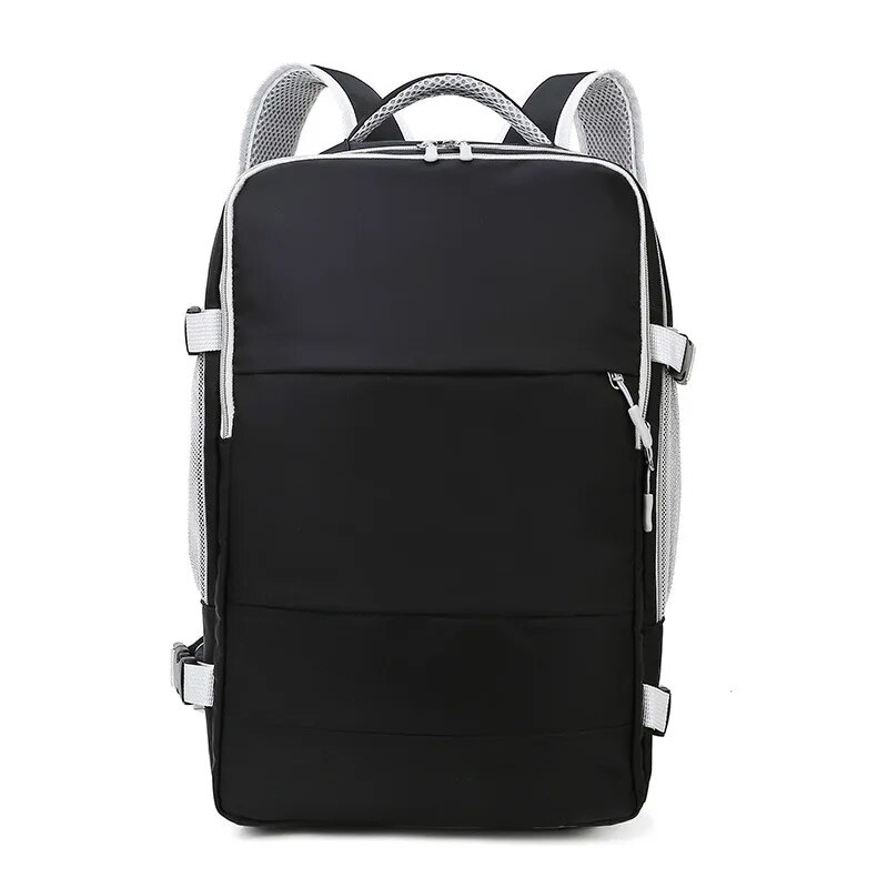 TK Mochila De Viaje Para Mujer Gran Capacidad Multifuncional Con Almacenamiento De Zapatos Separación Seco-Mojo Impermeable