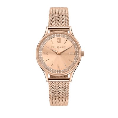 Trussardi Reloj Mujer Analogico Cuarzo con Correa de Acero inoxidable R2453152505