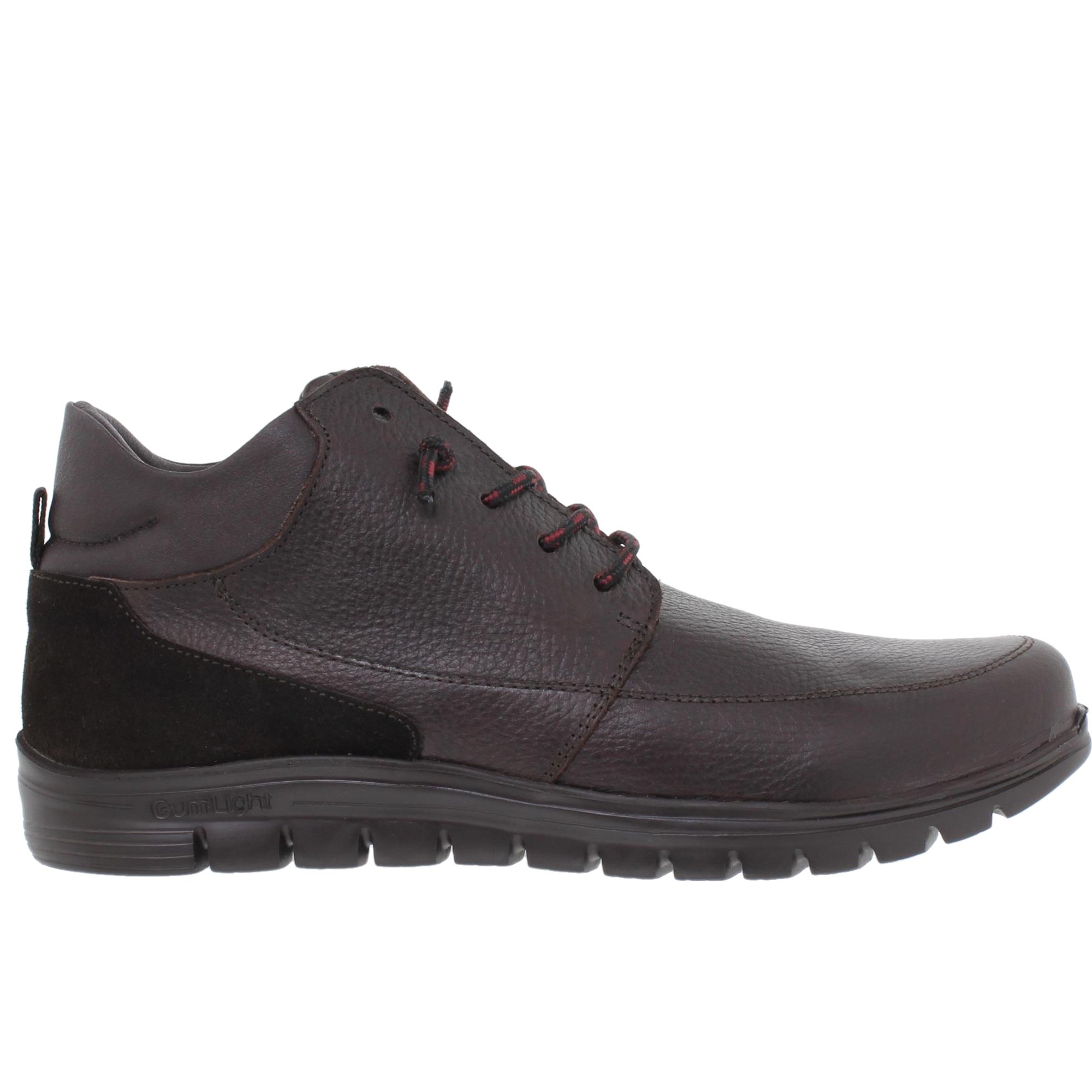 Éxodo Shoes - Botín Hombre Piel Marrón Ultraligero 1674BE