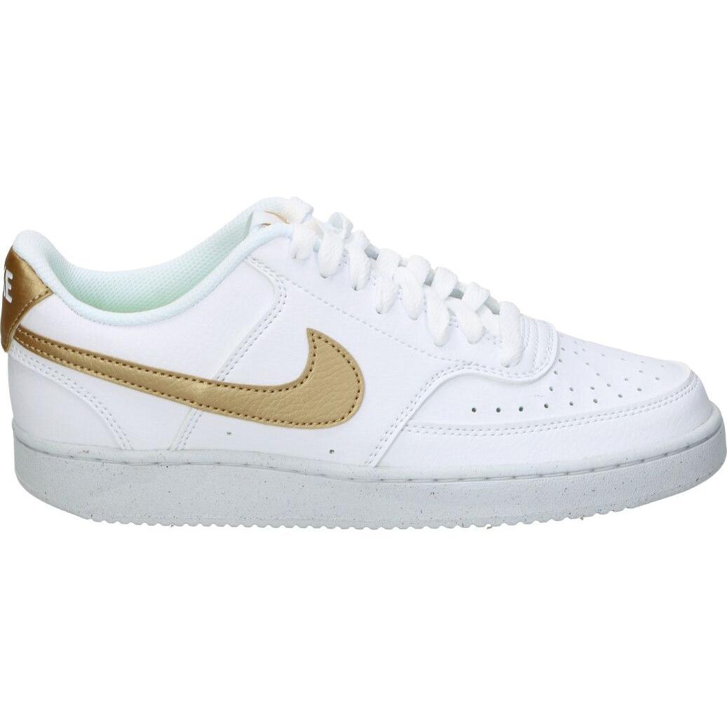 DEPORTIVAS NIKE DH3158-105 MODA JOVEN BLANCO-ORO