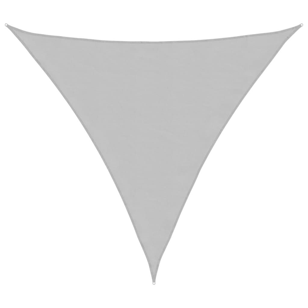 vidaXL Toldo de vela poliéster oxford 100% 4x4x4 m Color Antracita, Beige, Crema