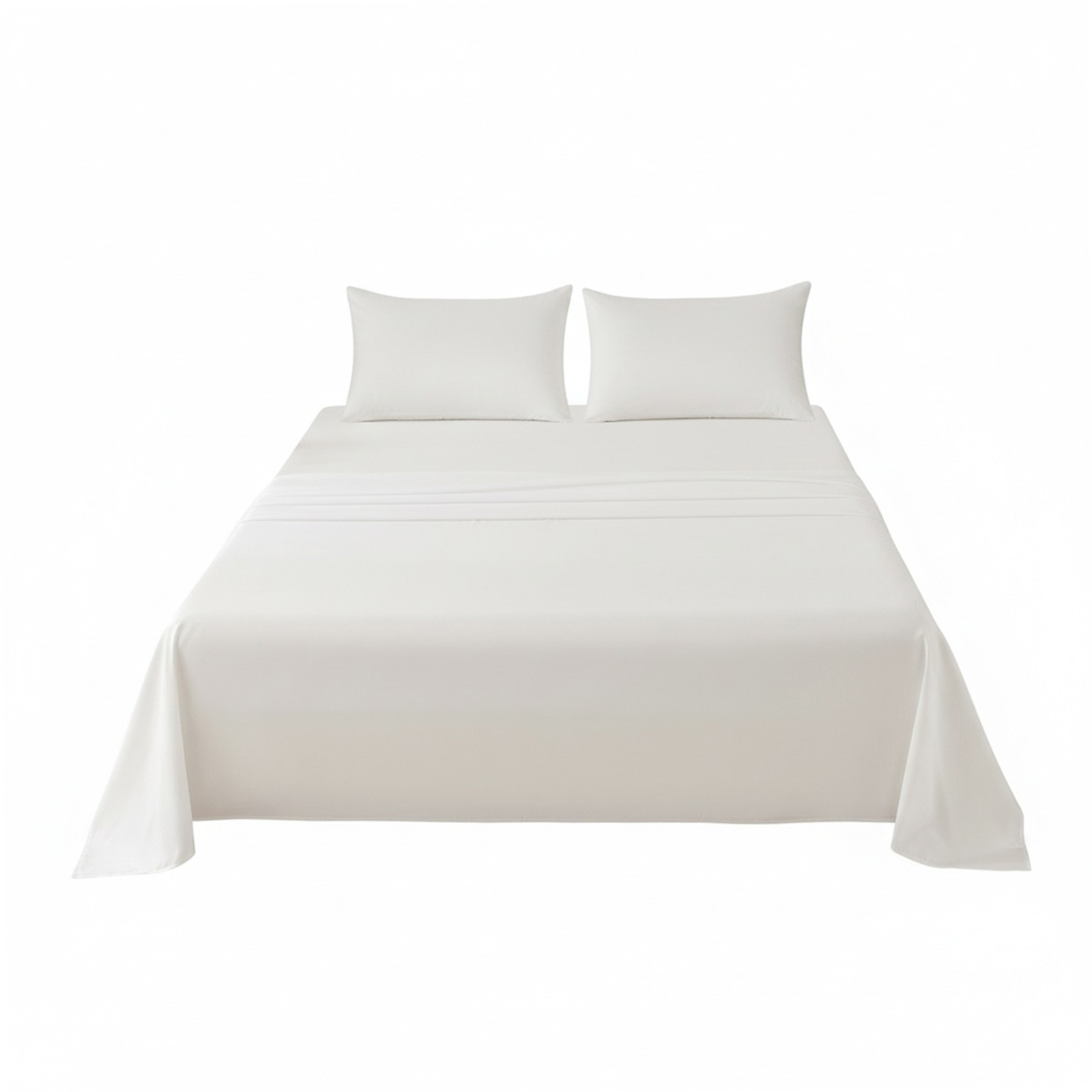 Juego de Sábanas Lisas 100% Poliéster Ultra Suave Transpirable, Set Completo con Sábanas y Fundas de Almohada, Antiarrugas y Resistente al Desgaste, Lavable a Máquina, Colores Neutros Modernos para Dormitorio, Hogar y Apartamento Turístico