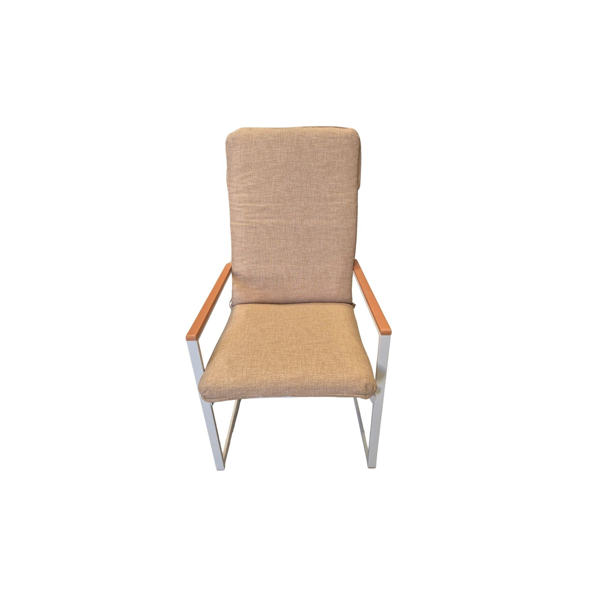 Cojín Acolchado para Silla con Respaldo Alto – 120×50 cm – Asiento y Respaldo Integrados – Grosor 6 cm