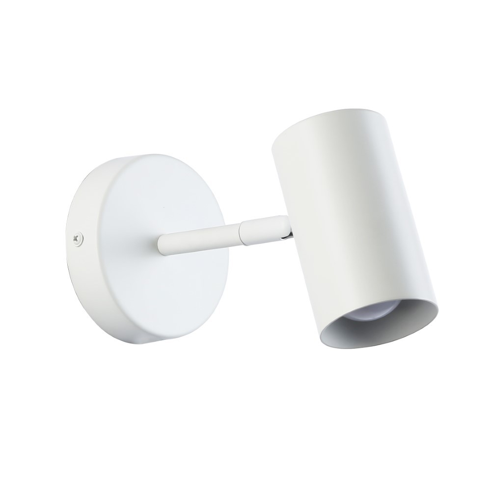 ALPINALUZ Aplique Lámpara de Pared Aluminio Foco Orientable E27 para Dormitorio, Sala de Estudio,Mesita de Noche
