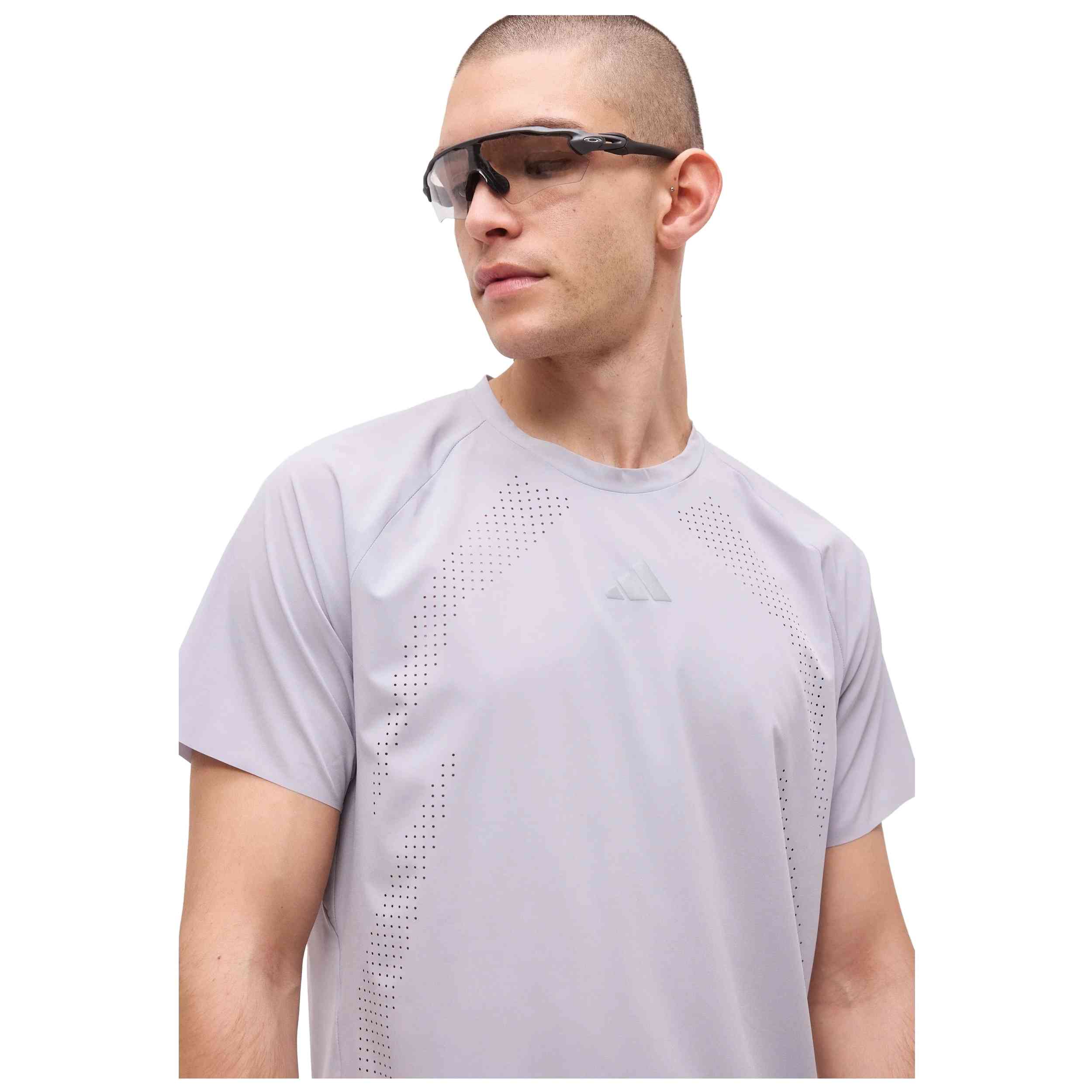 Camiseta De Manga Corta Adidas modelo Adi365 Aspyre "Glory Grey" para Hombre en color Gris