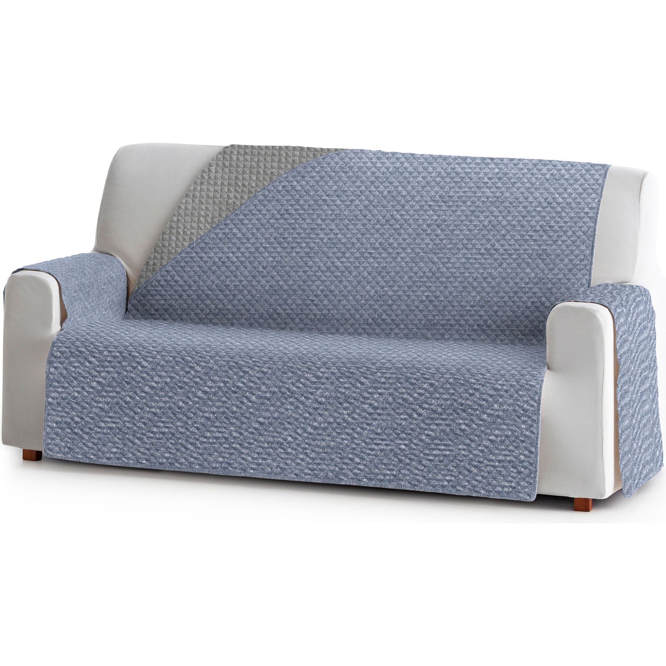 EYSA Cubre Sofá 1 Plaza (Variedad de Colores) - Protección Parcial Para Sofá - Cubre Sofá Tacto Extra Suave - Fácil Colocación Con Gomas Elásticas
