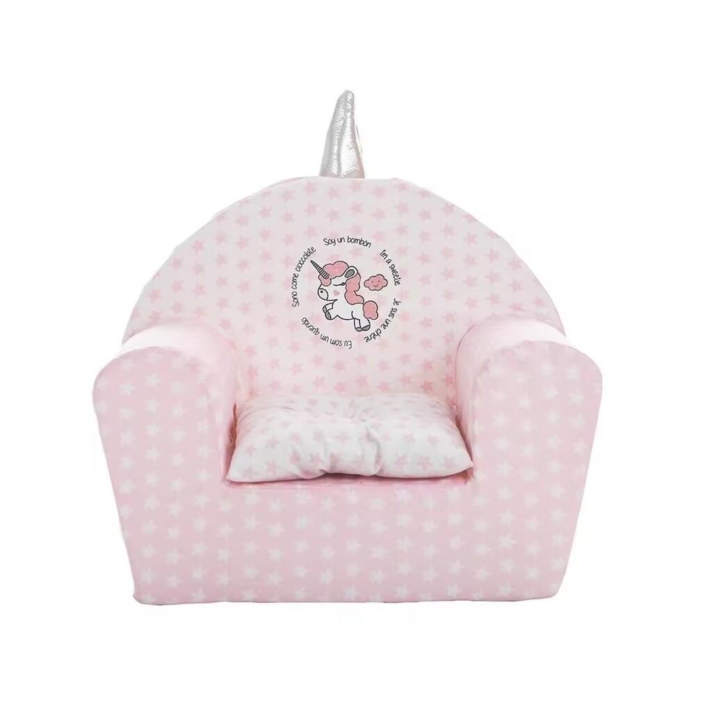 Sillón Infantil Unicornio de 44x50x32 cm Creaciones Llopis 28117