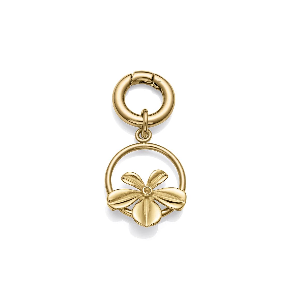 Motive Colgante de Acero Colección de Laura Escanes Flor en Ip Dorado Viceroy 14178M01012