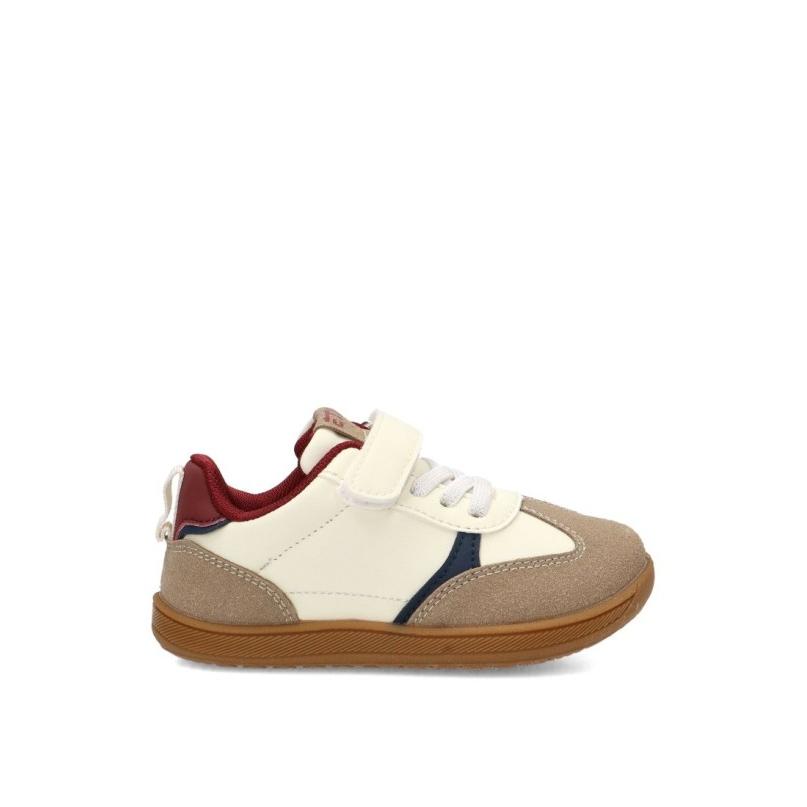 Zapatillas Etika - Niño - Suela Plana - Modelo 52487 - Color Beige