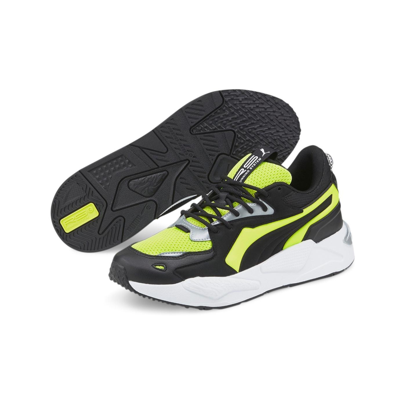 Zapatillas puma rs-z molded negro amarillo de hombre.