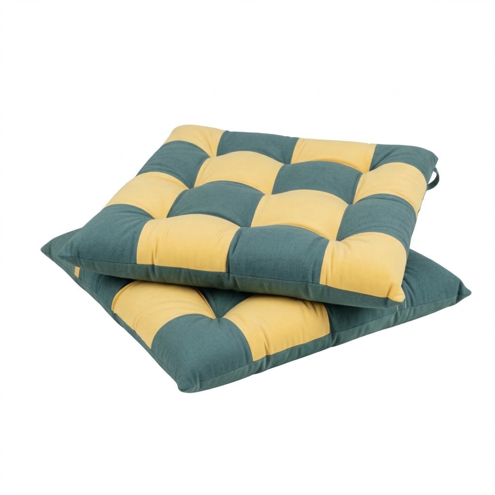 PIND Cojín de Silla Acolchado 40x40 cm Doble Cara Antideslizante. Cojín Decorativo para Silla Terciopelo. Diseño Moderno y Máximo Confort