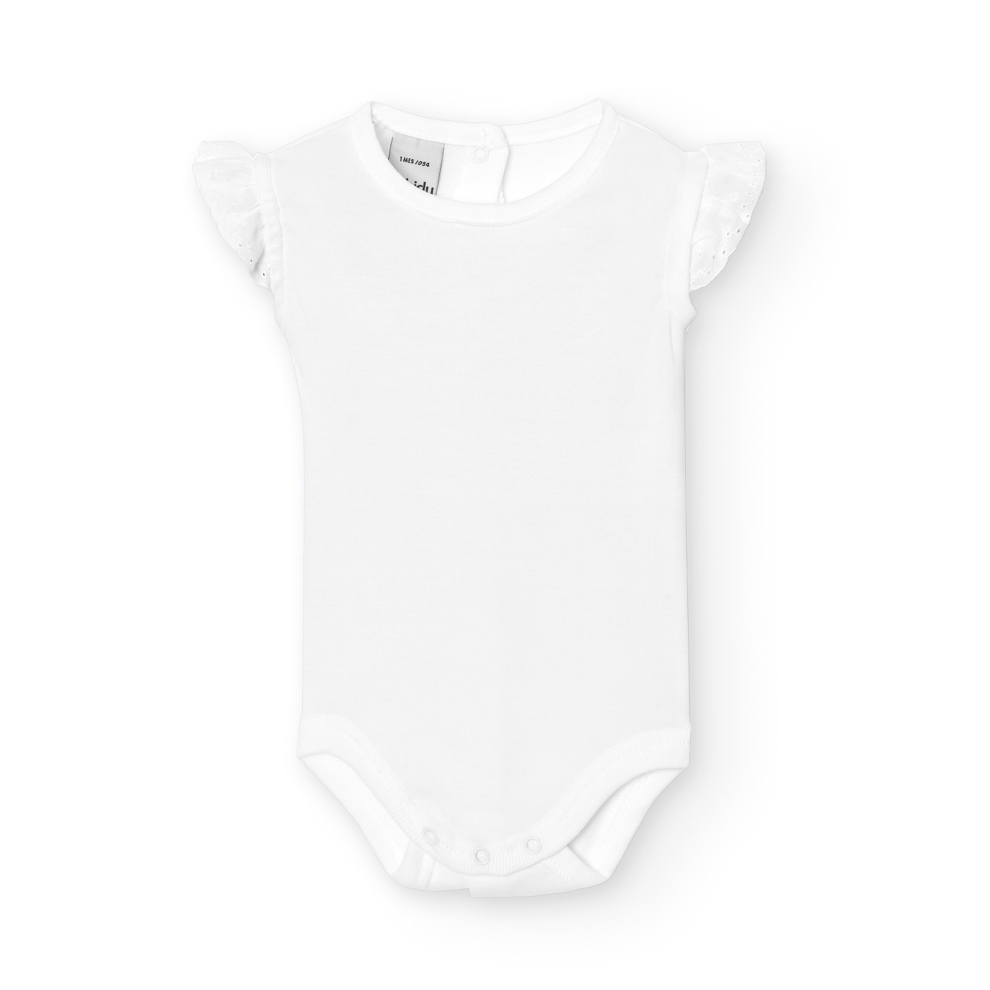 Basicos Babidu pack de 2 bodys tirante puntilla batista 1x1