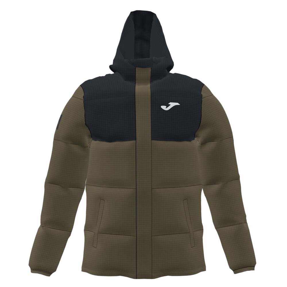 Chaqueta Parka Joma Chaquetón Acolchado Kaki Junior - Resistente Al Frío
