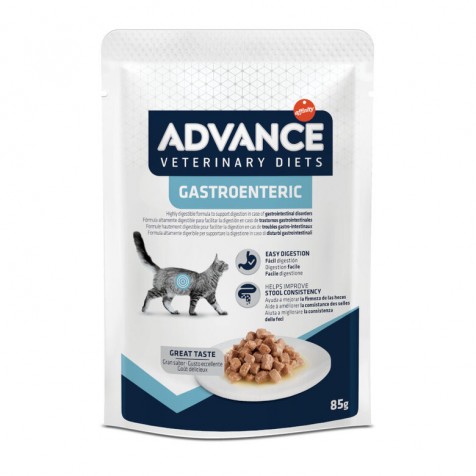 Advance Veterinary Diets Gastroenteric Sobres Para Gatos 12 X 85 Gr