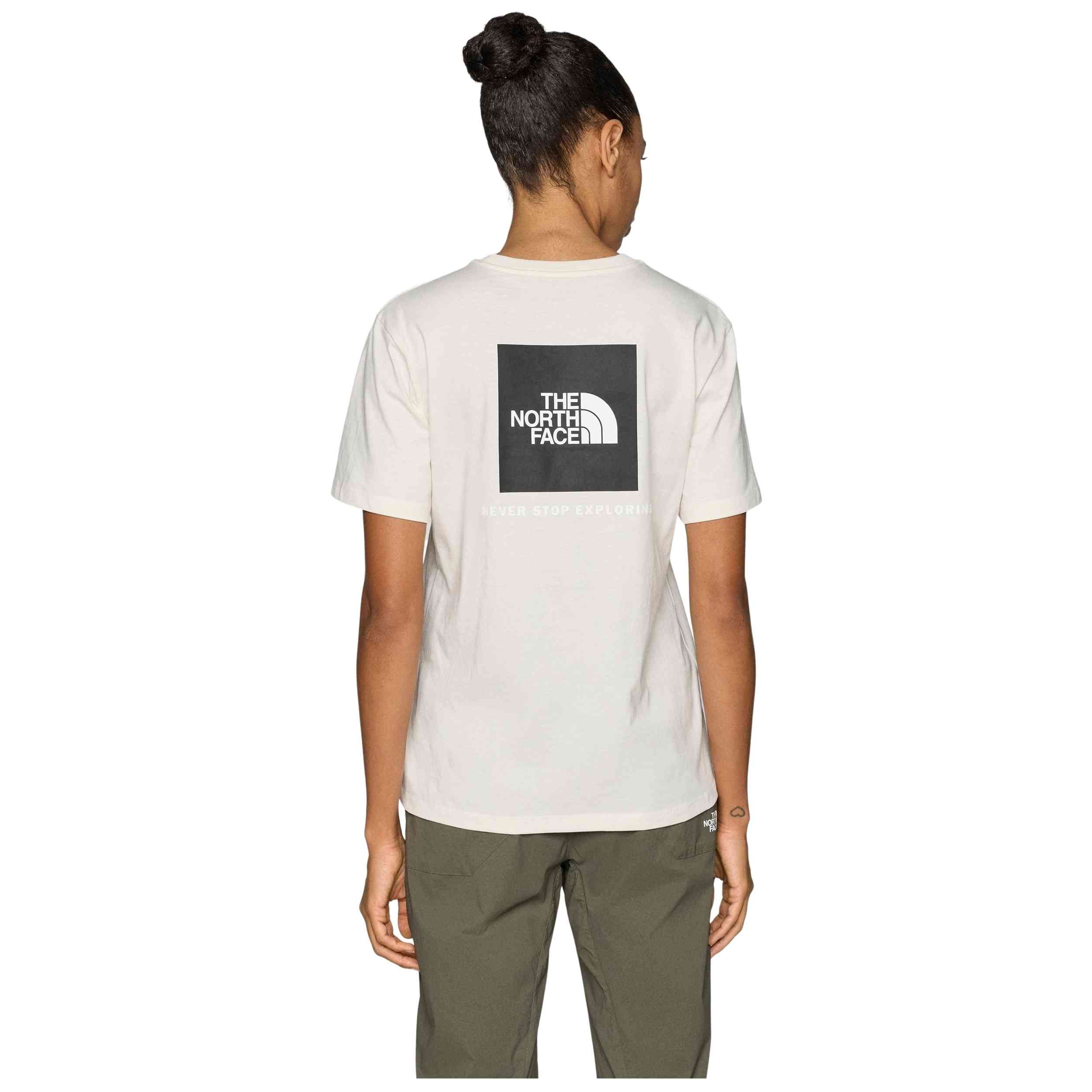 Camiseta De Manga Corta The North Face modelo W EVOLUTION BOX NSE RELAXED SHORT SLEEVE WHITE DUNE para Hombre en color Blanco