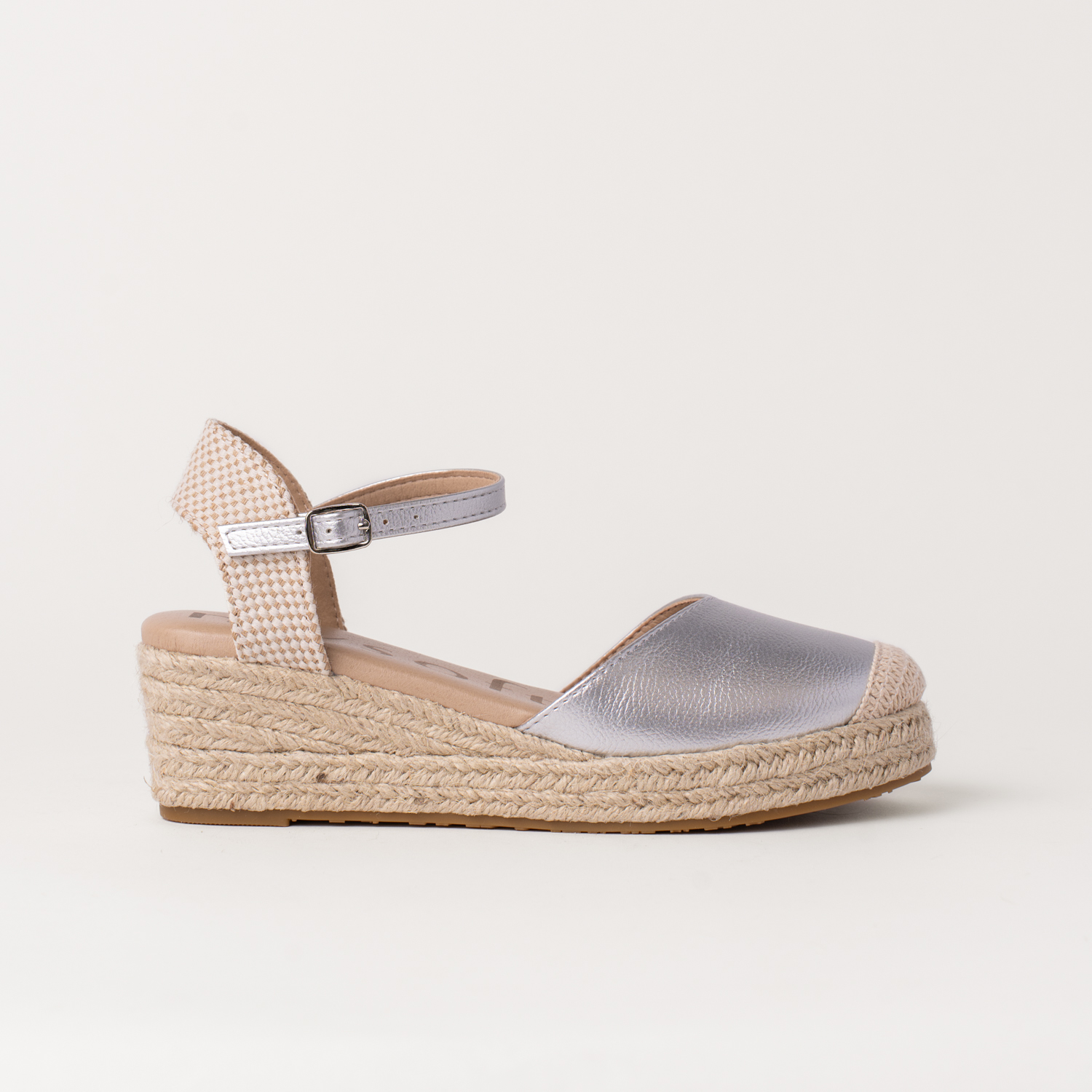 Mysoft 25M130 Alpargatas con cuña de mujer planta confort