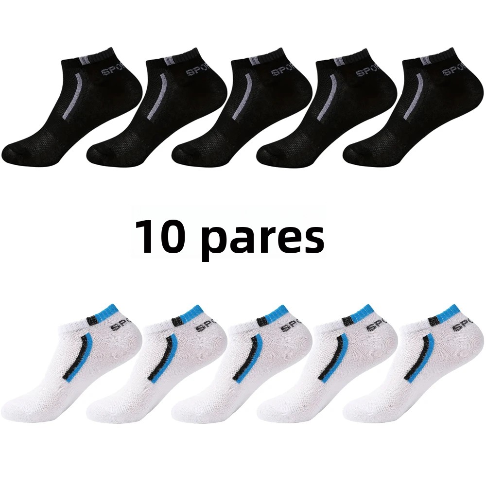 TK 30 Pares De Calcetines De Hombre De Malla Transpirable Calcetines Deportivos Cortos Absorbentes De Sudor Calcetines De Tobillo Casual