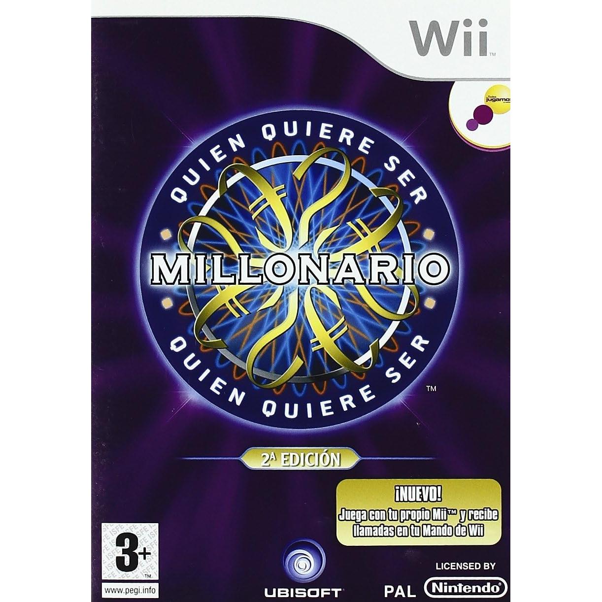 Quien Quiere Ser Millonario ?:2 Edt. Juego para Consola Nintendo Wii [PAL ESPAÑA]
