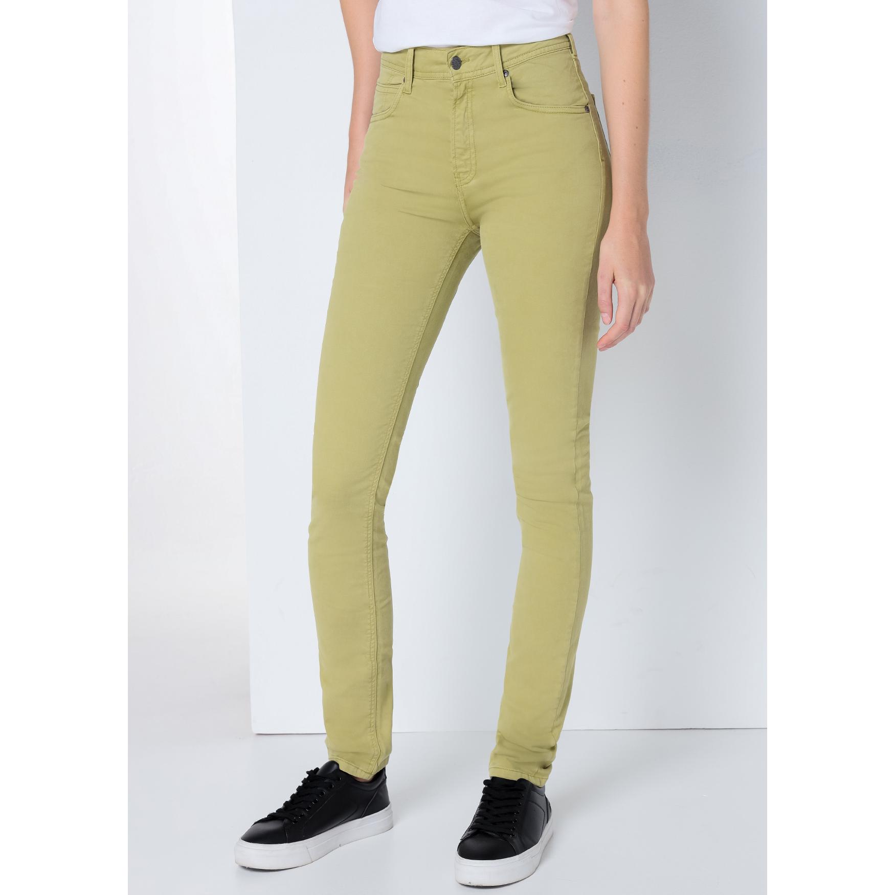 CIMARRON - NOUFLORE HELOISE - Pantalon color - Slim - Tiro medio- Tallaje en Pulgadas