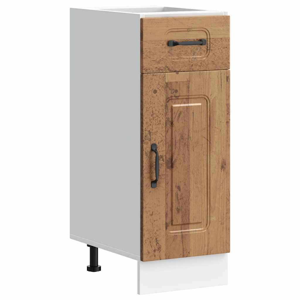 vidaXL Mueble bajo de cocina Porto madera de ingeniería  30 x 46 x 81.5 cm Multicolor