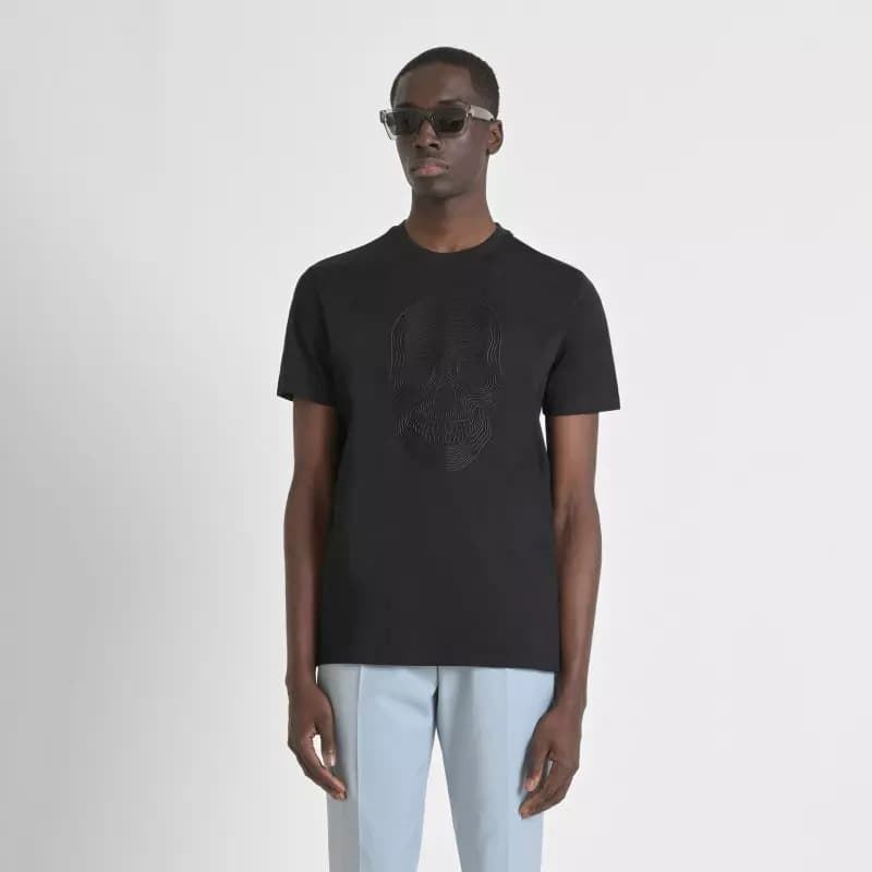 Camiseta Antony Morato MMKS02486 FA100240 9000 negro