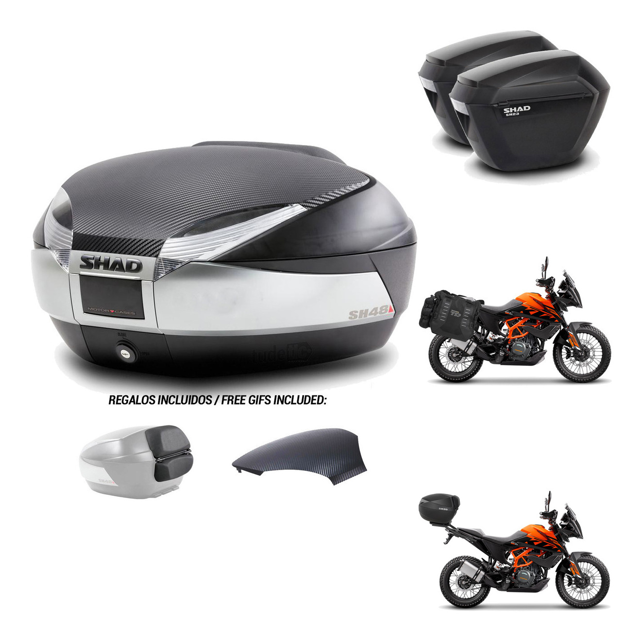 Maletas Sh23 + Herraje Baul + Herraje 4P KIT-578407
