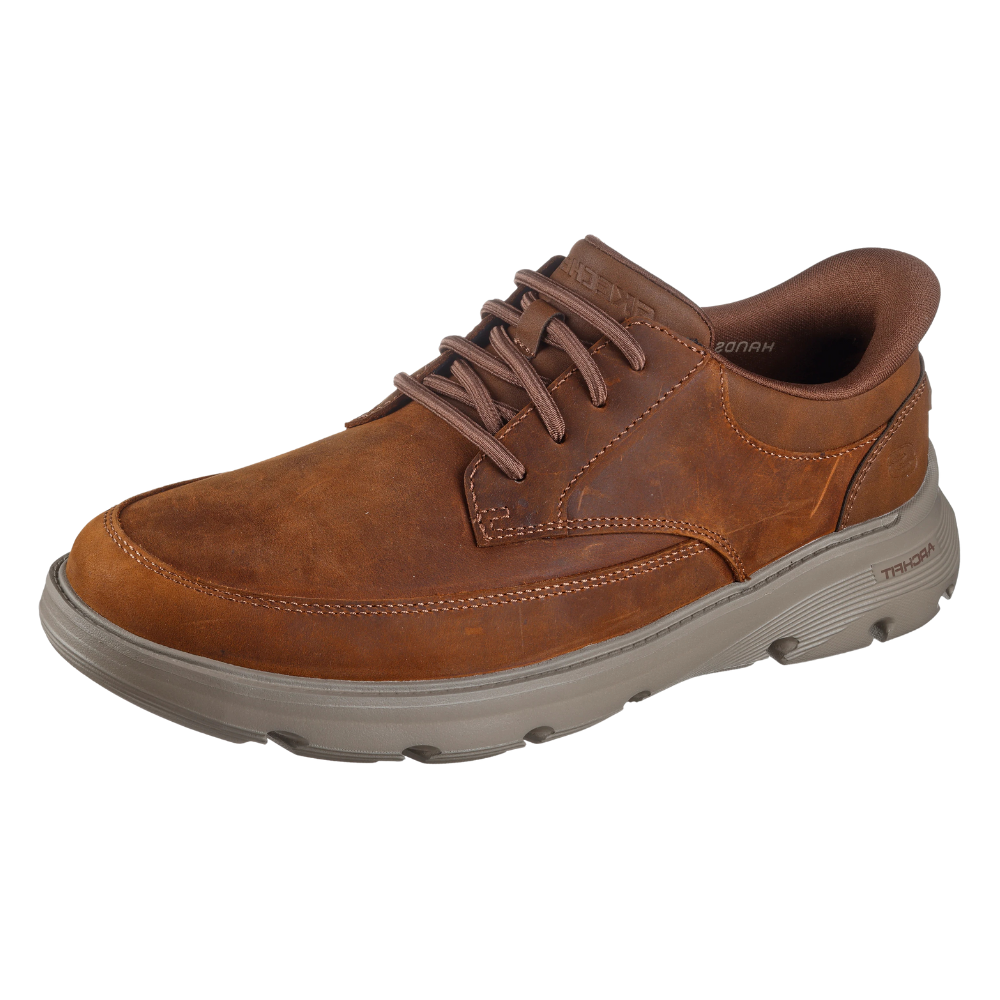 Deportivos Skechers Slip-Ins: Arch Fit Garza - Rowan Para Hombre, Color Marrón