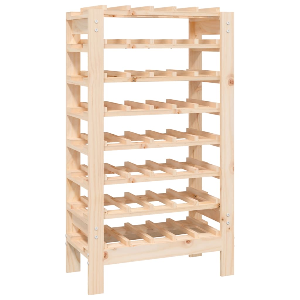vidaXL Botellero Madera Maciza de Pino Vino Bebida Almacenaje Multitalle