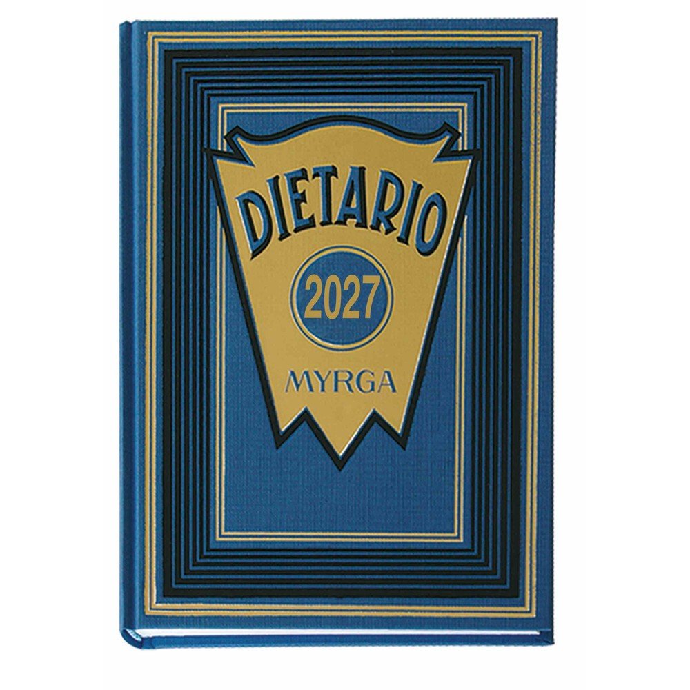 MYRGA DIETARIO 2027 OCTAVO AZUL MYRGA 2027