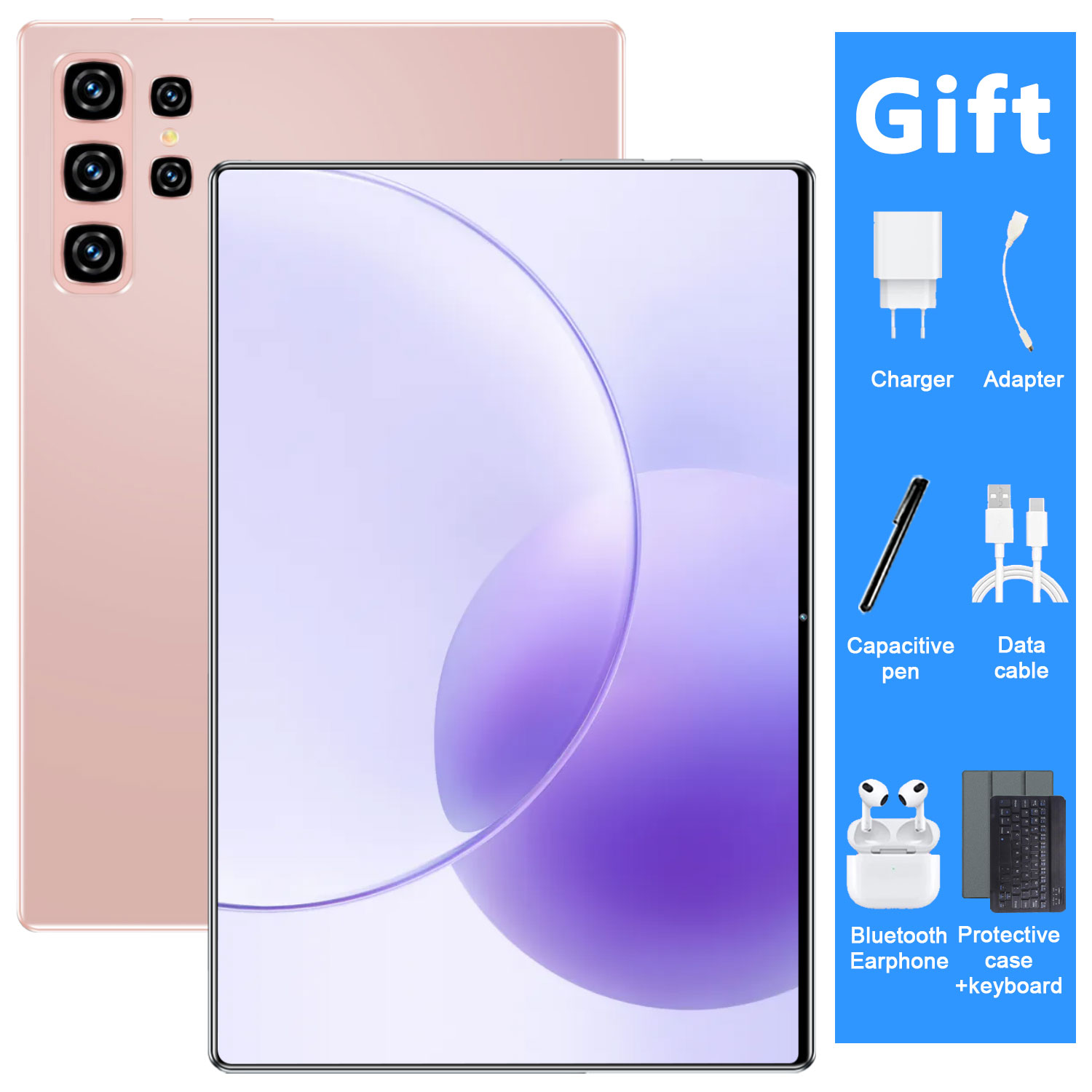 Global Version Original New Pro Tablet 10.36 inch HD 4K Android 13 16GB+1T 20000mAh 5G Dual SIM Bluetooth WiFi GPS Tablet
