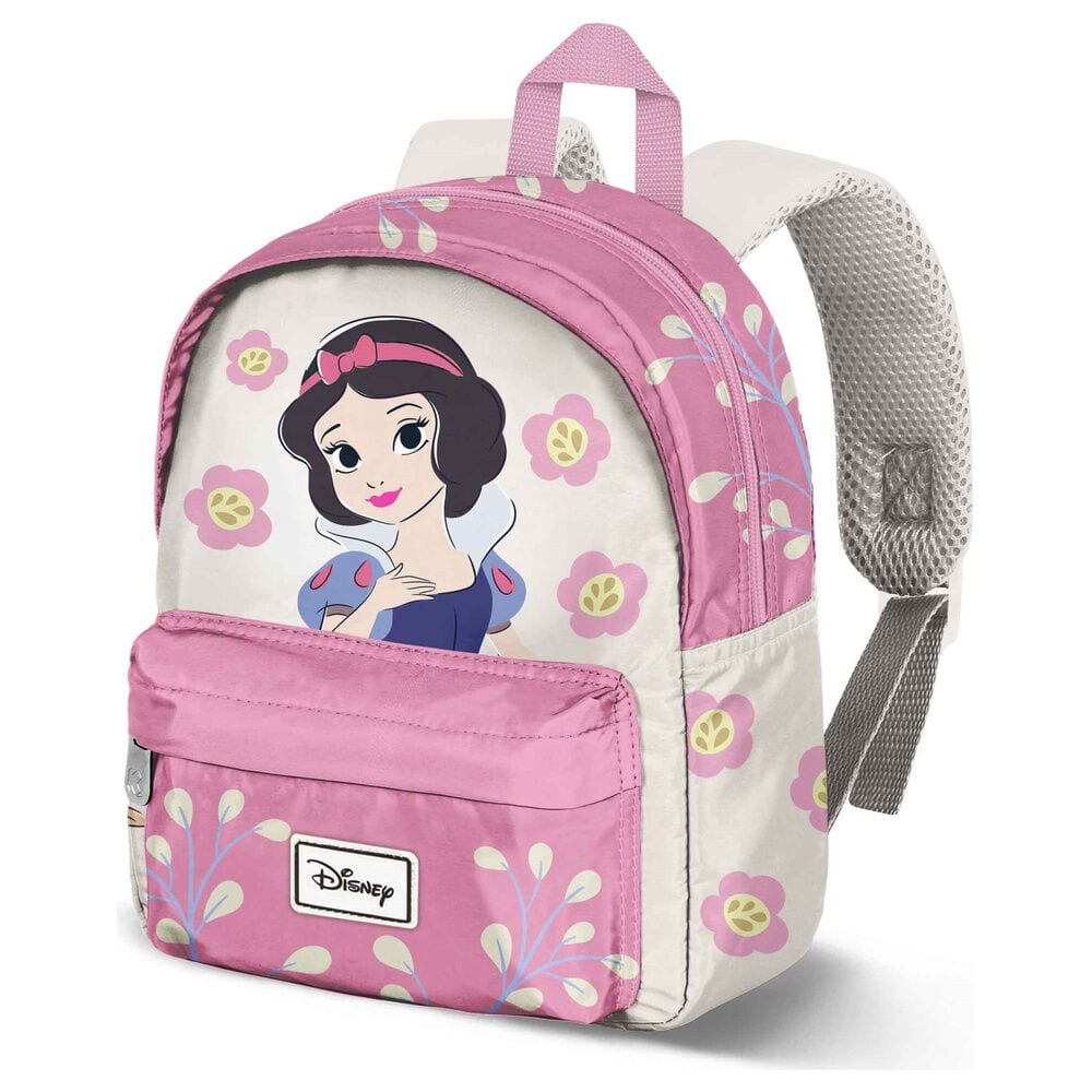 Mochilas Infantiles Princesas Disney, Licencia Oficial, Preescolar con Relieve 3D, 1 Compartimento y Bolsillo Lateral de Malla, Espalda y Tirantes Acolchados, Etiqueta Identificacion