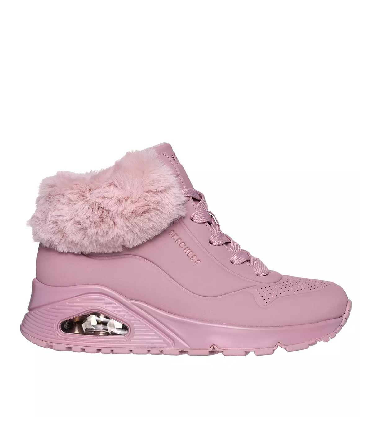 BOTINES DE PELO ROSA Skechers UNO RUGGED FALL AIR 167274