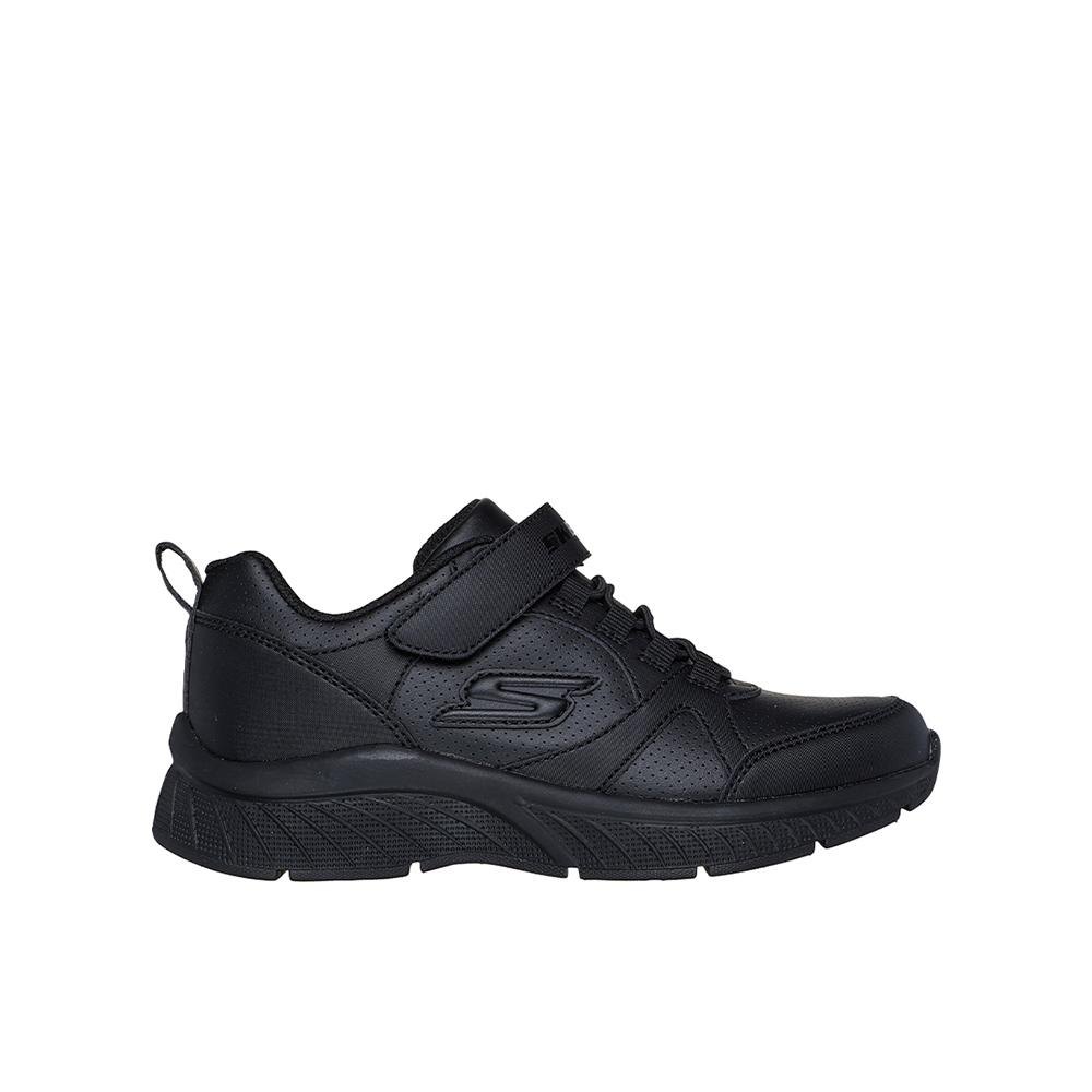 Skechers Microspec Plus - School Sweets Zapatillas deportivas para niña negras en sintético 87004