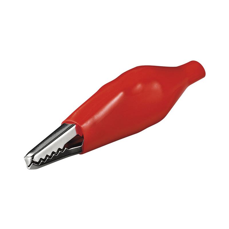 Pinza de cocodrilo roja 55,0mm