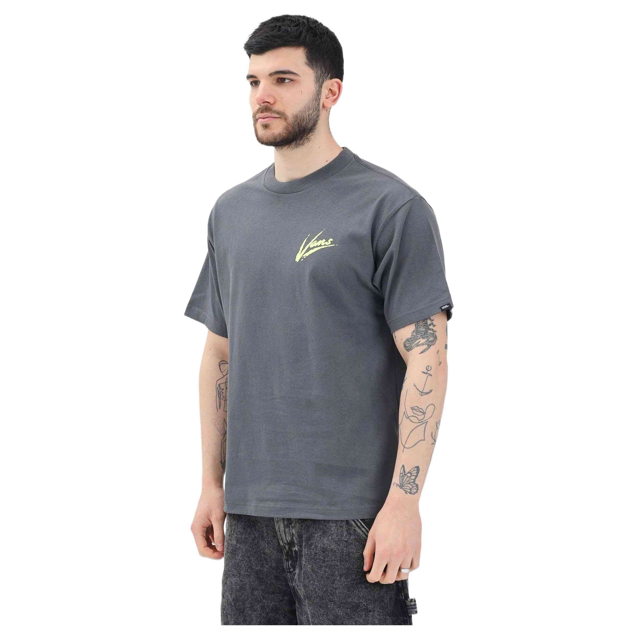 Camisetas marca Vans modelo Vn000K42Eba1 para hombre en color gris