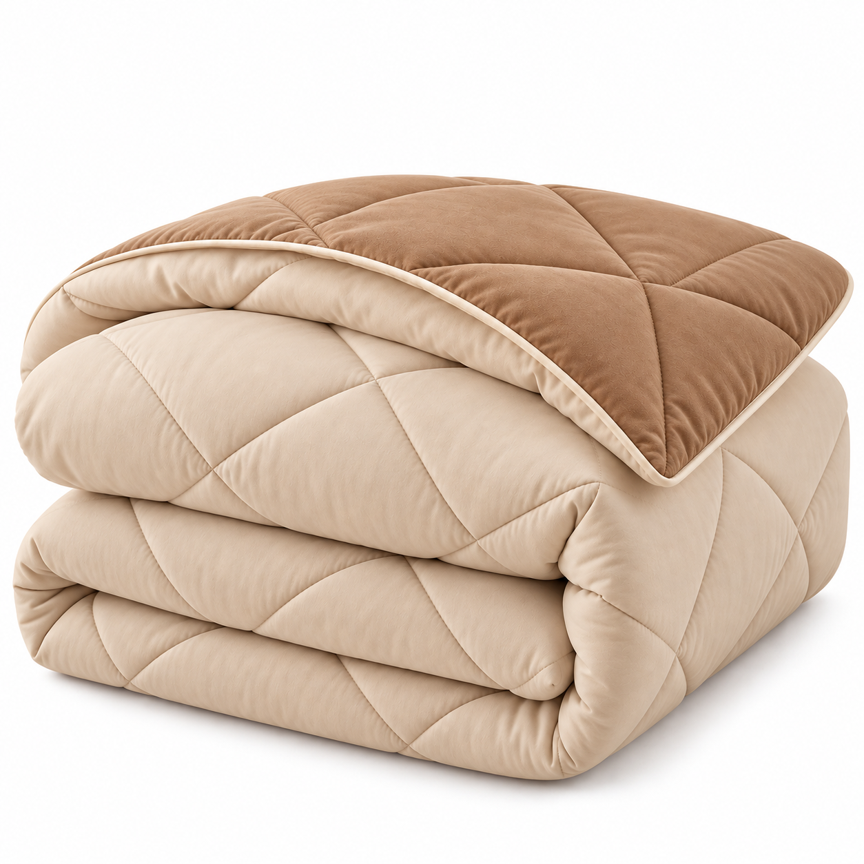 Edredón Reversible de Dos Caras de 300gr/m2, Acolchado con Diseño de Rombos, Suave y Confortable, Lavable a Máquina, para Dormitorio, Disponible en 180x240cm, 220x240cm y 240x260cm, Varios Colores.